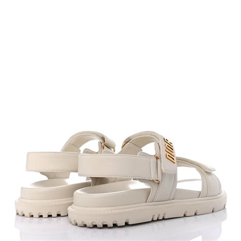 christian dior sandals white|realreal christian dior sandals.